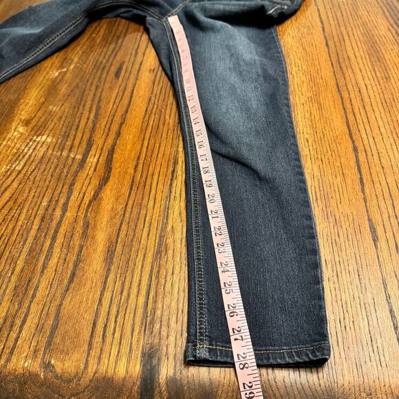 Democracy Women's Skinny Jeans Size 10 Dark Wash Ab Technology Stretch Denim - Picture 7 of 10